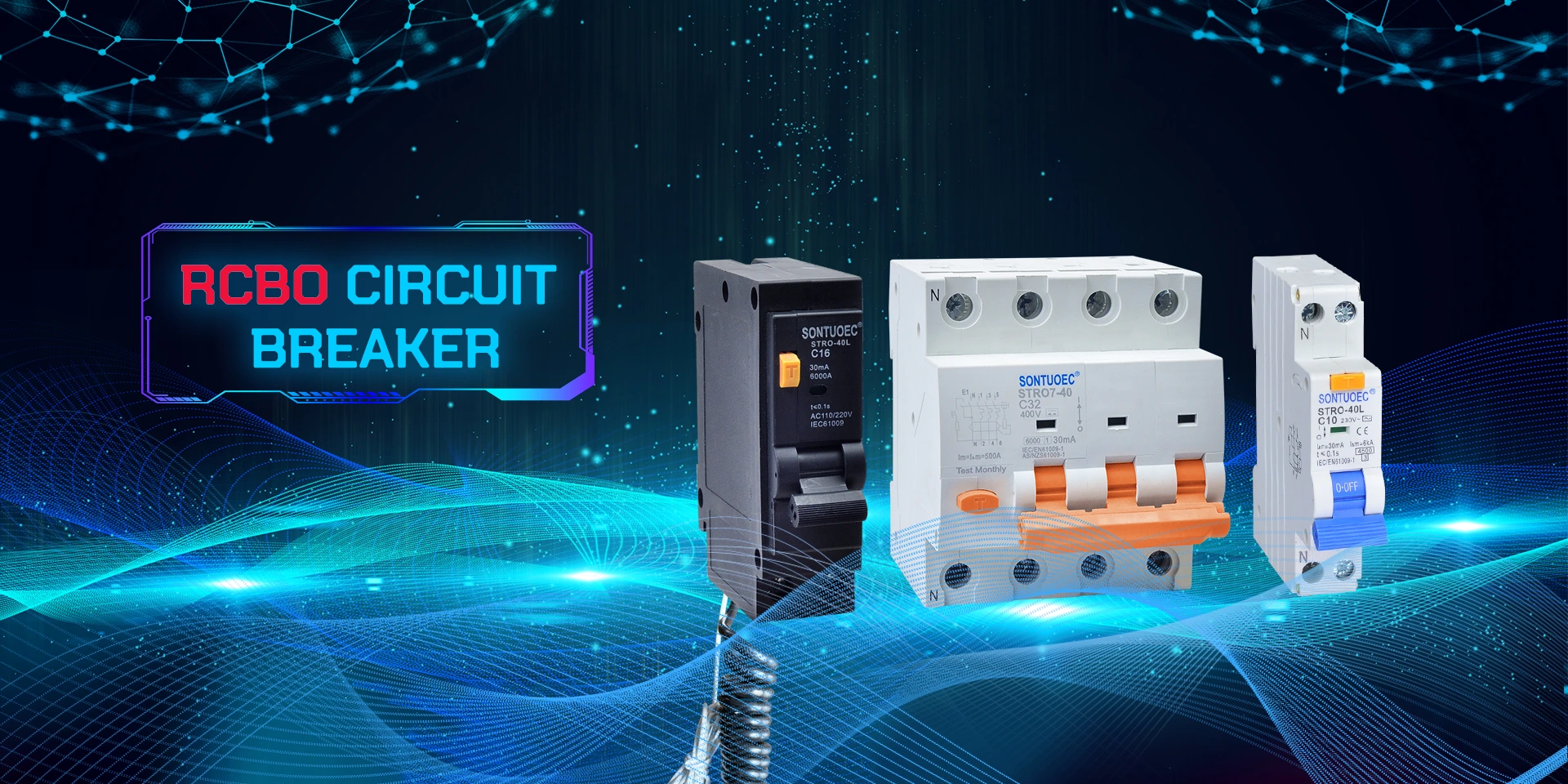 Iċ-Ċina Residwali Circuit Breaker bi protezzjoni żejda