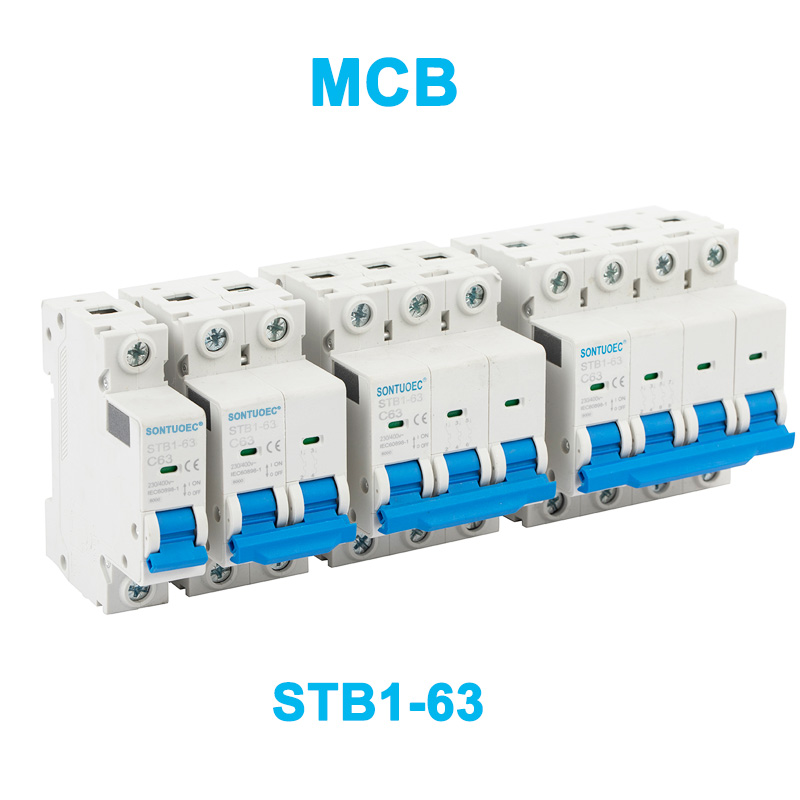 Struttura C65 Kompetittiva STB1-63 Serje Circuit Breaker MCB