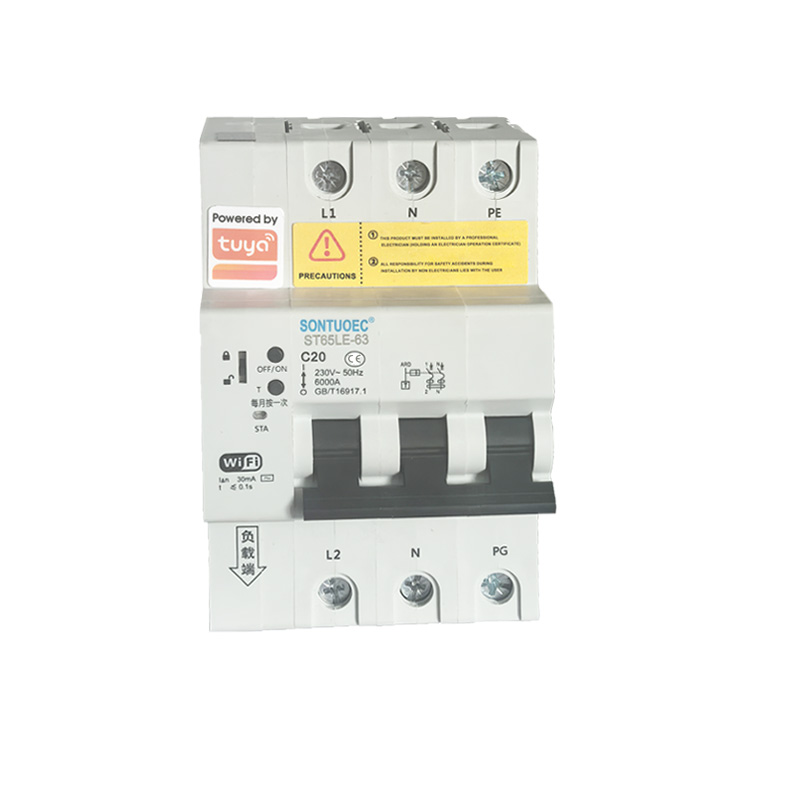 Wifi ST65LE-63wf2 Serje Multi Funzjonali IoT Intelliġenti RCBO Circuit Breaker Intelliġenti